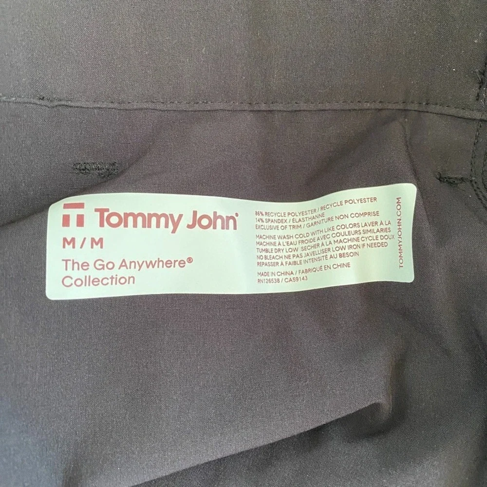 Tommy John Women's Medium Go Anywhere Short Black‎ 4
